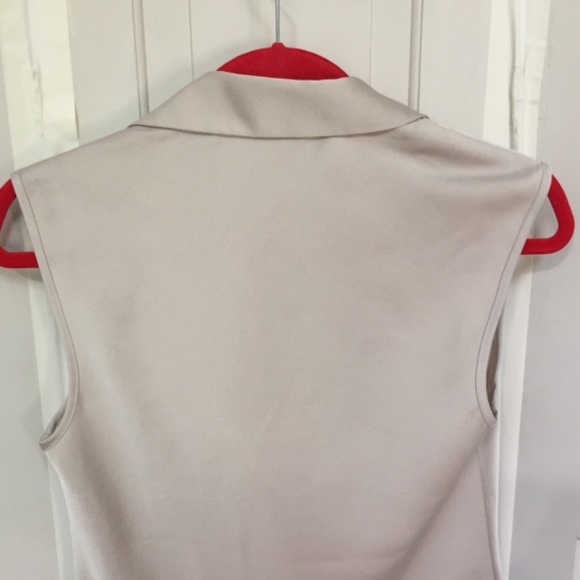 Calvin Klein Tan V-Neck Sweater - Picture 14 of 14